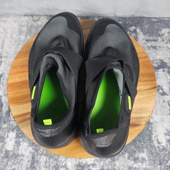 OOFOS OOmg Fibre Low Mens Size 11 Black Casual Walking Slip On Recovery Shoes main image 3